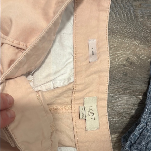 LOFT Blue and Pink Women's Shorts - Picture 3 of 5